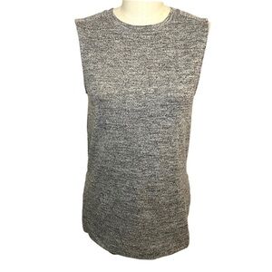 Banana Republic Women's XS Gray Heathered Sleeveless Top